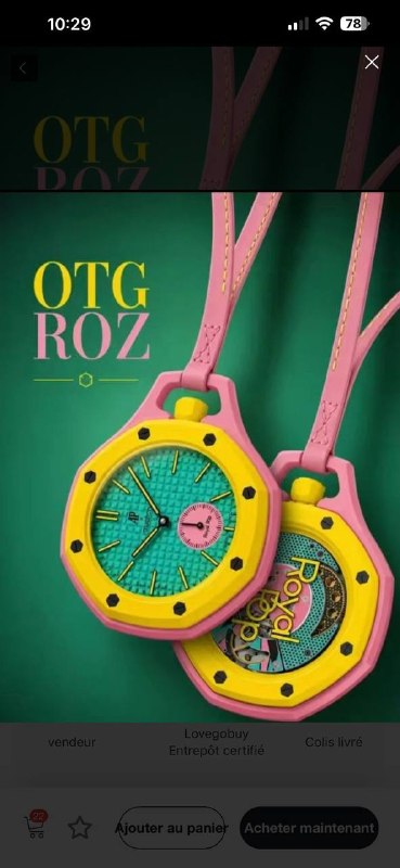 Montre premium