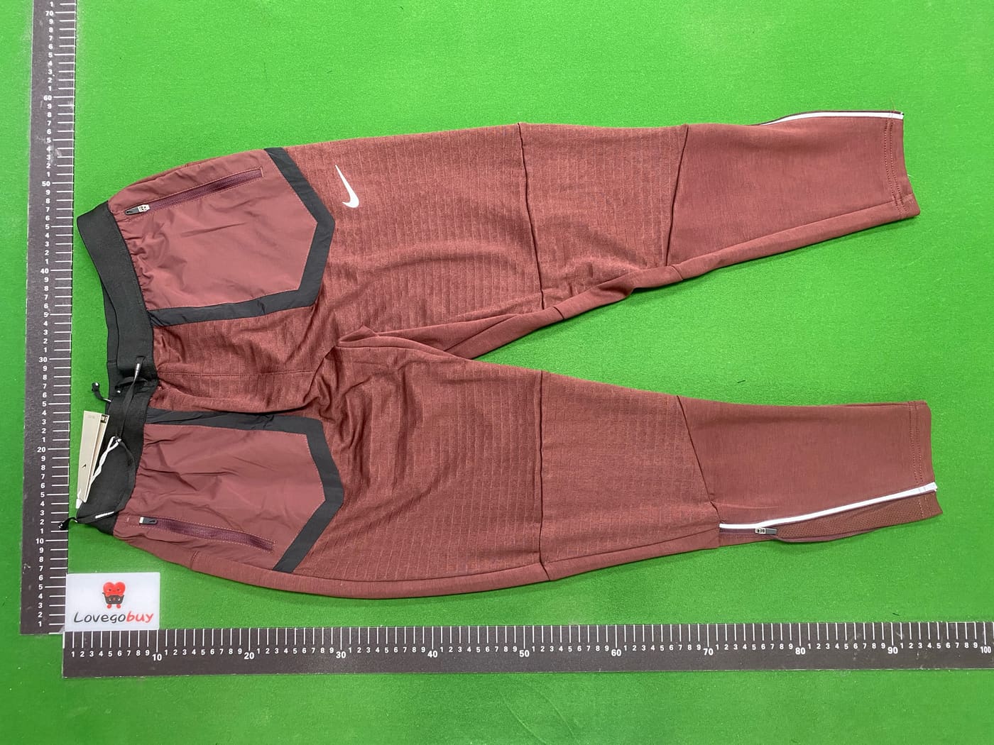 Bas Nike Phénom Élite rouge — QC 6