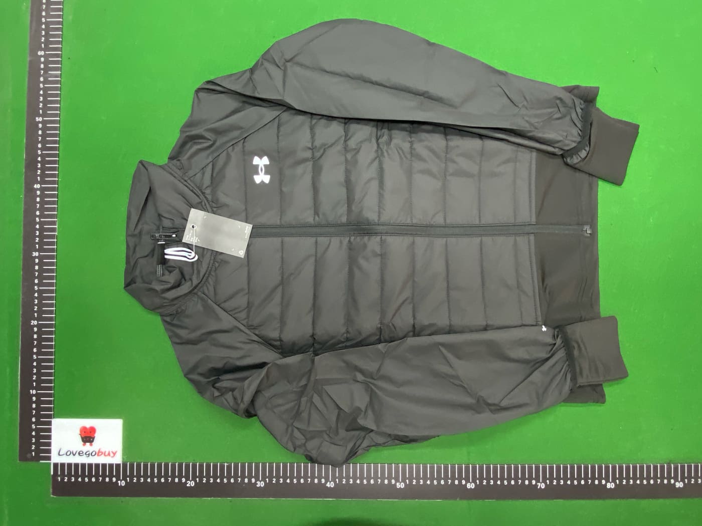 Veste Under Armour Hybrid noire 3