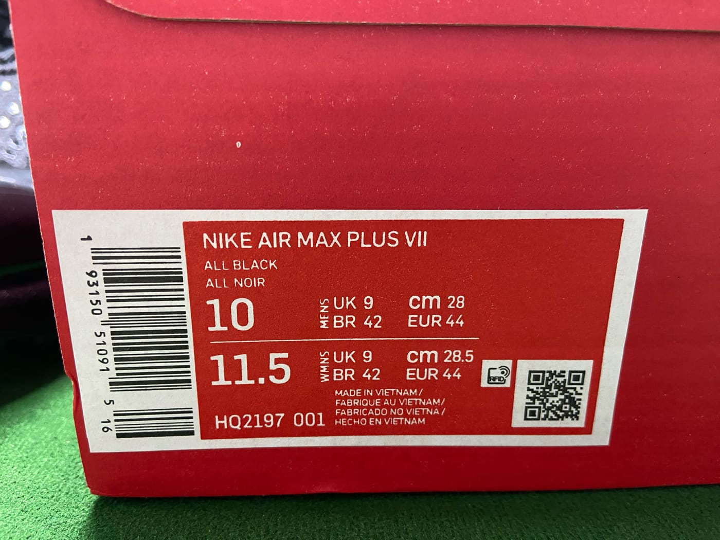 Paire de Nike Air Max TN 7 — QC 5