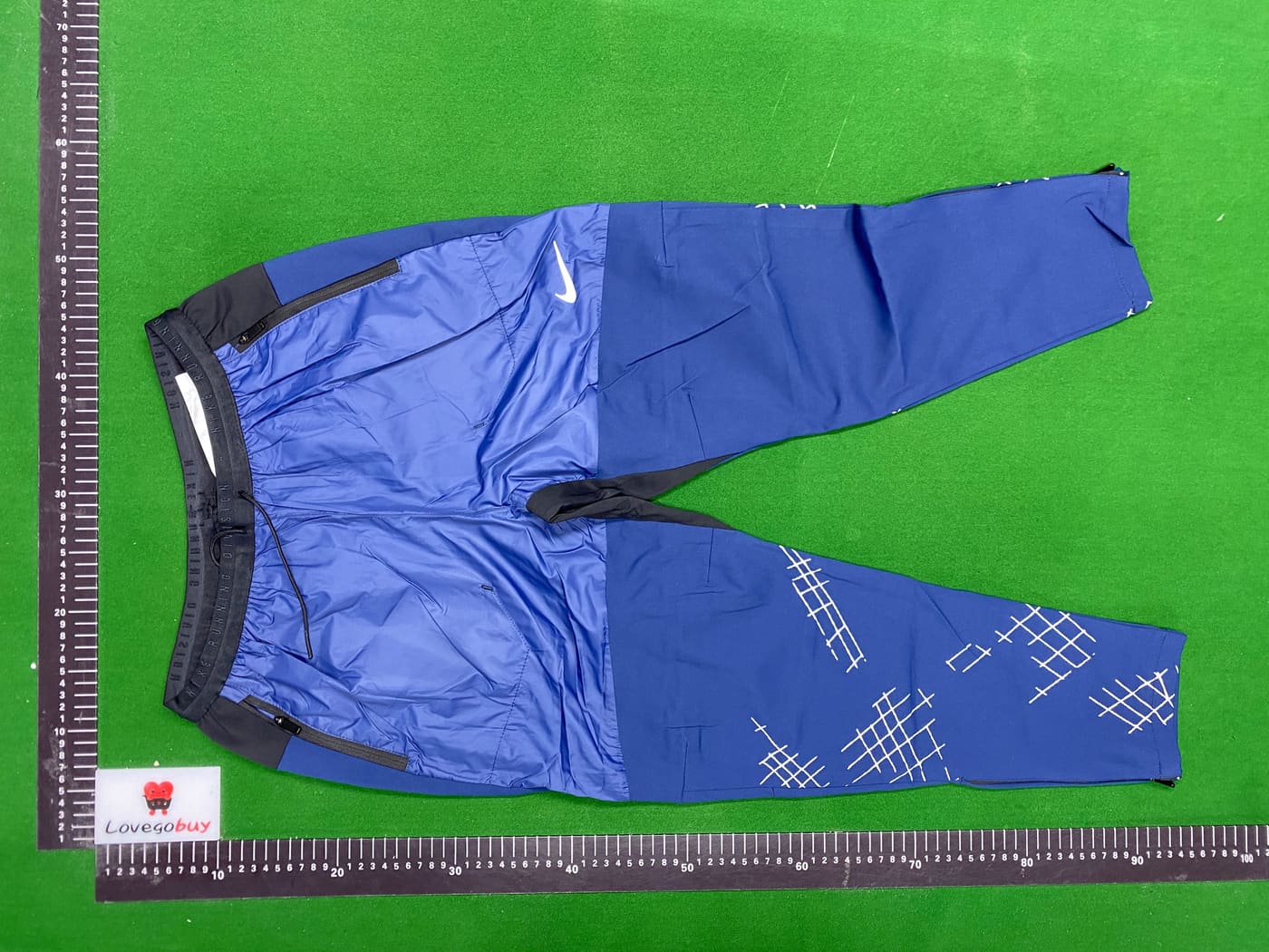 Bas Nike Running Division bleu — QC 2