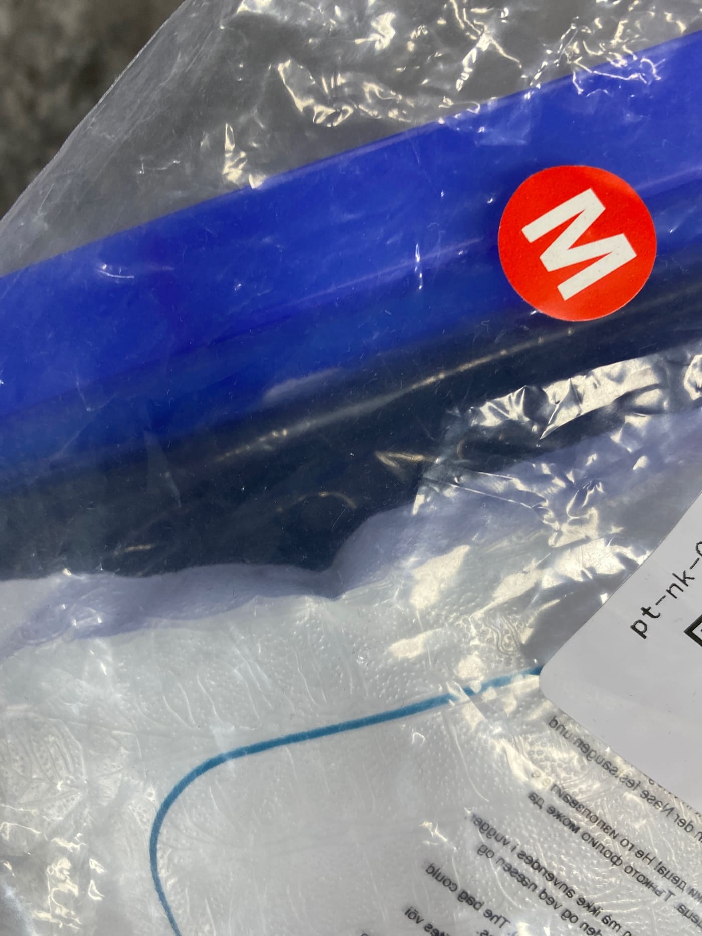 Bas Nike Running Division bleu — QC 3