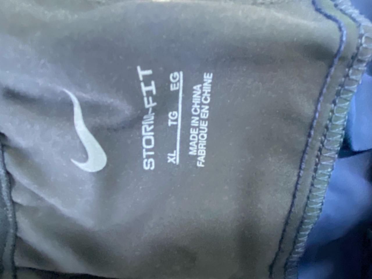 Bas Nike Running Division bleu — QC 4