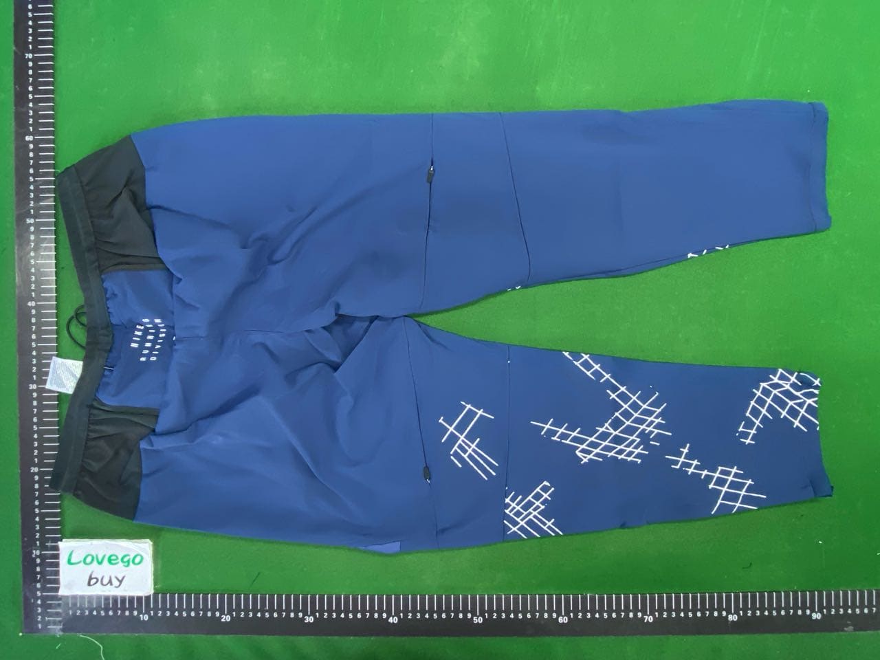 Bas Nike Running Division bleu — QC 6