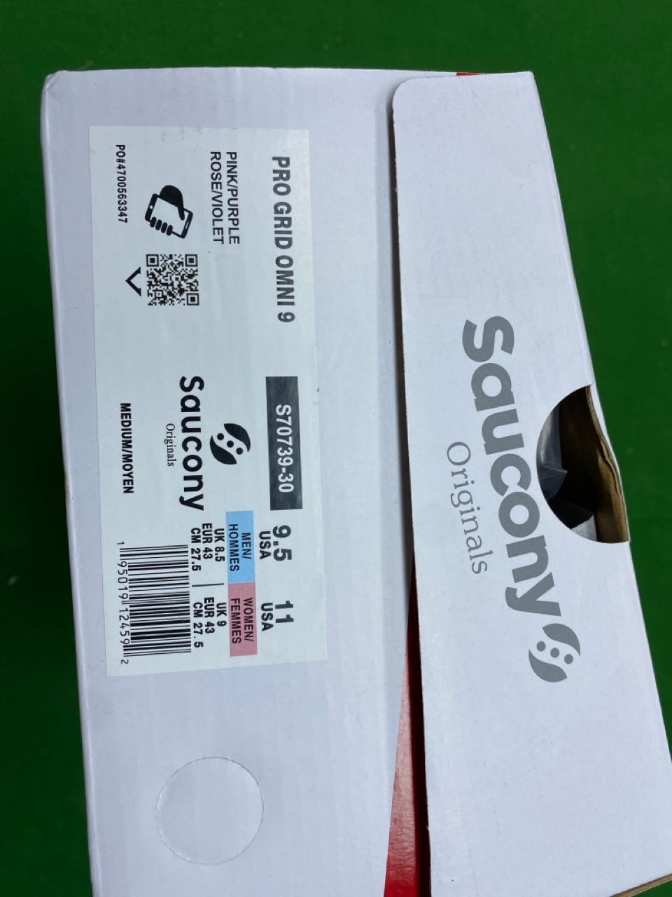 Paire Saucony ProGrid Omni 9 3