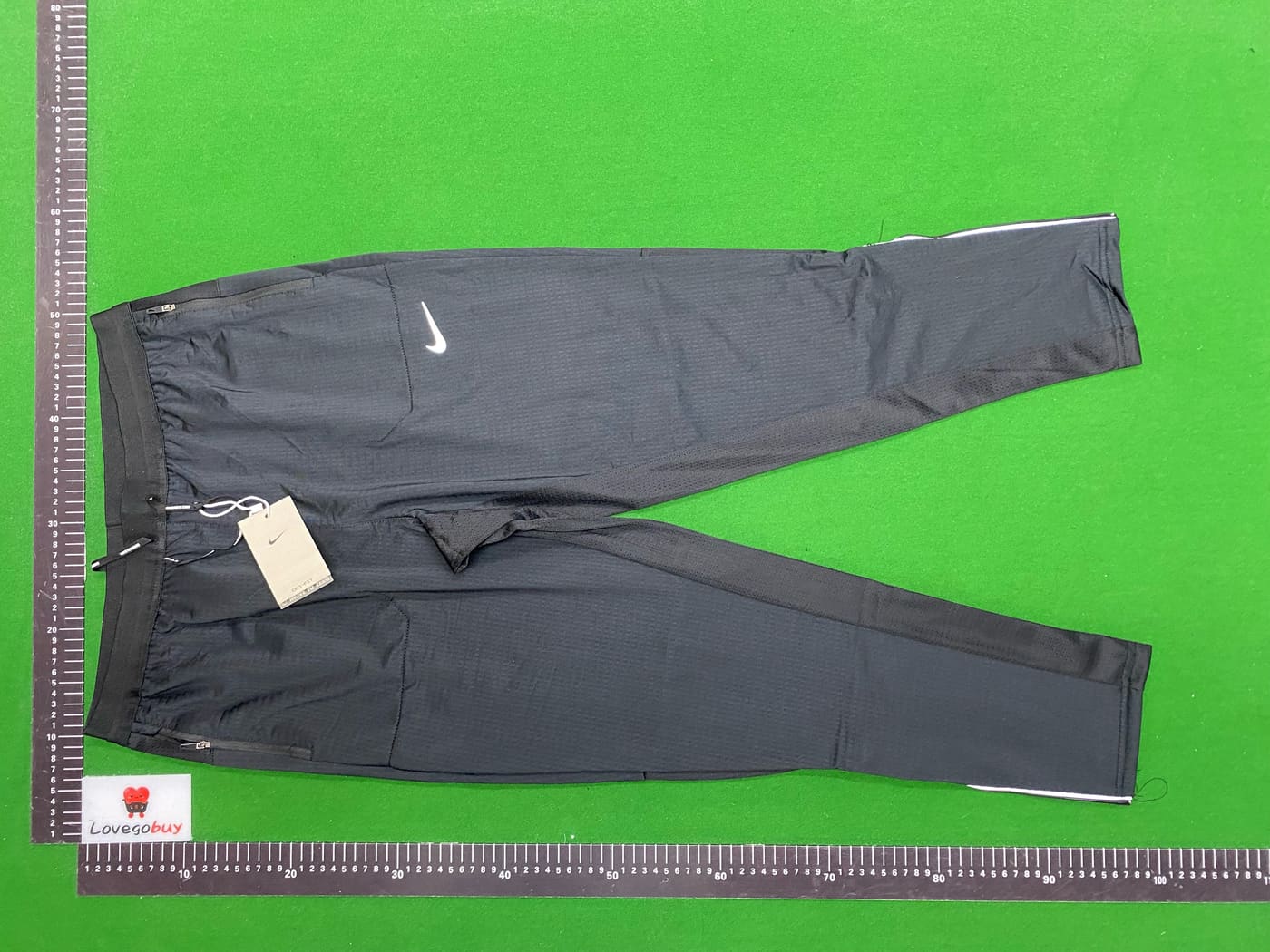 Bas Nike Phénom Élite gris et noir — QC 4