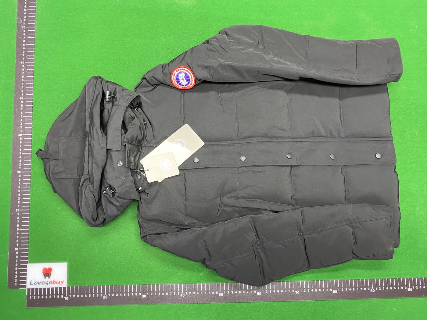 Doudoune premium gris et noir 4