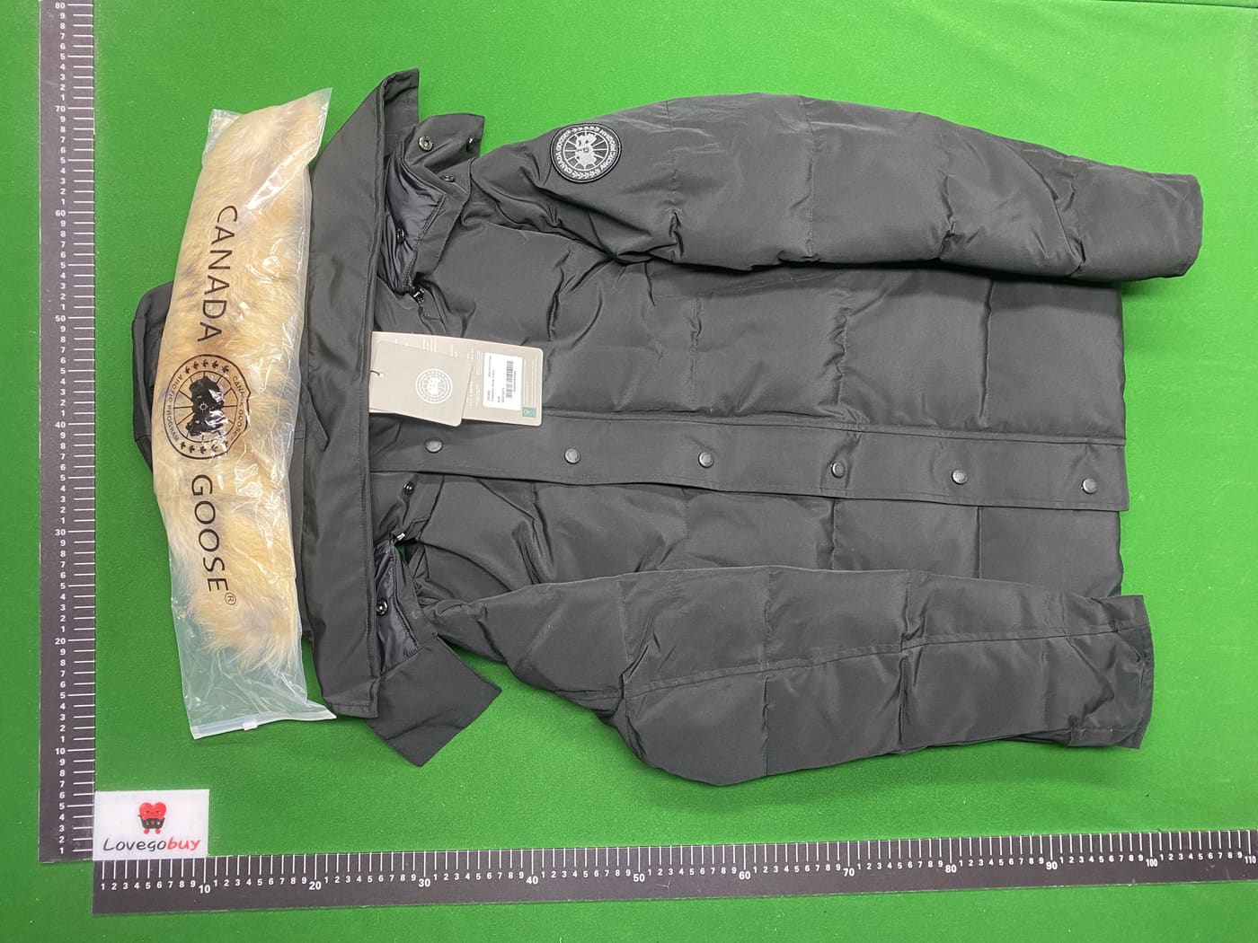 Doudoune premium gris et noir — QC 5