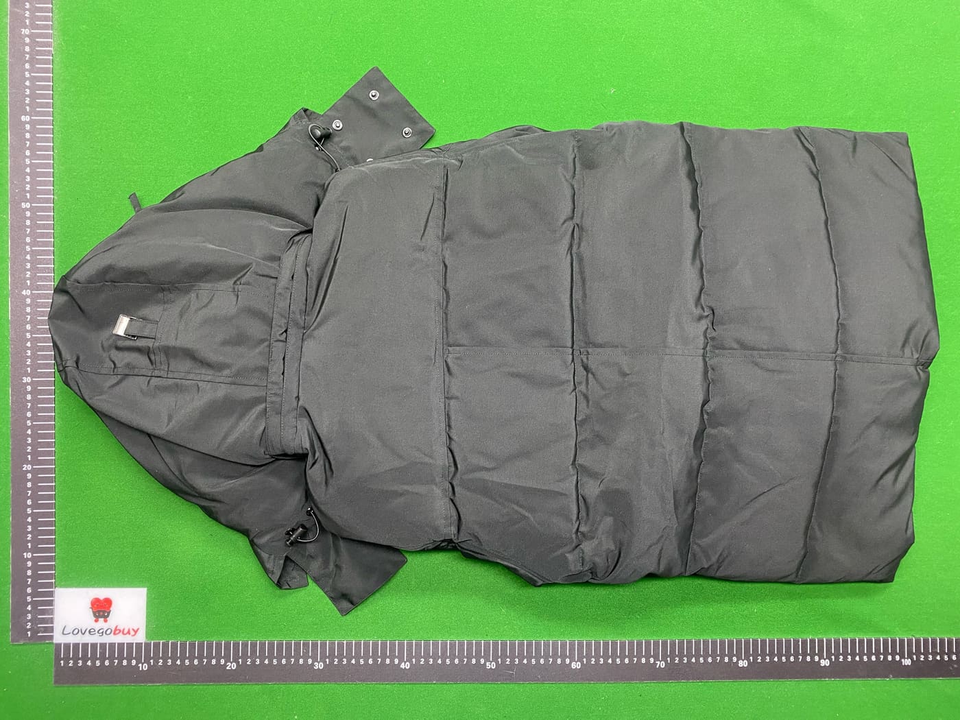 Doudoune premium gris et noir — QC 6