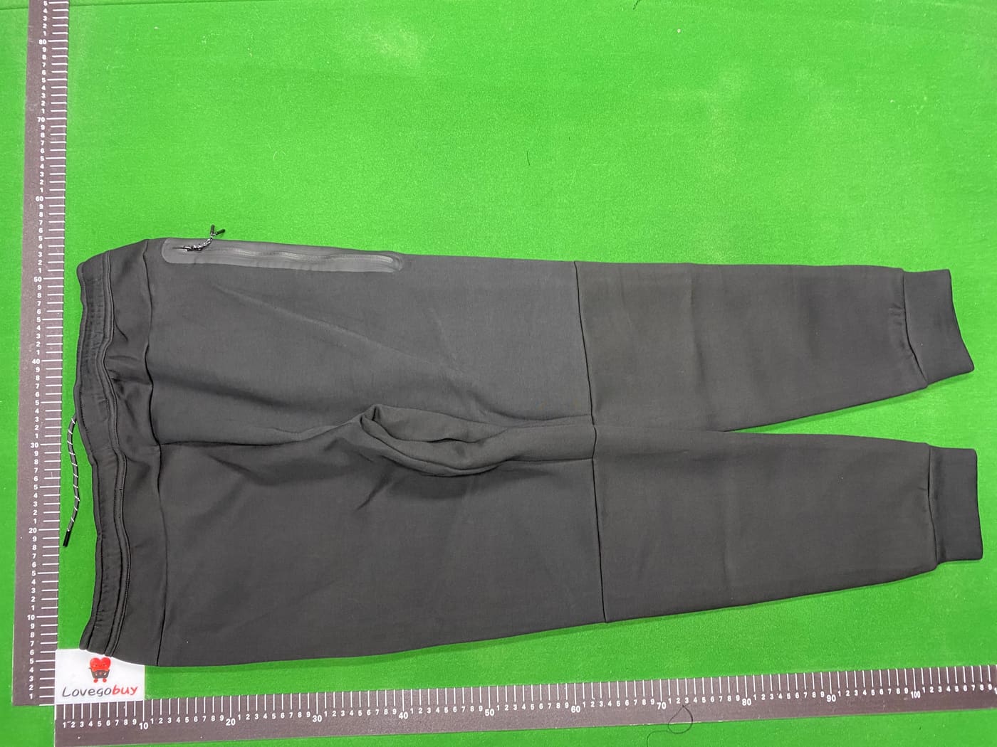 Bas Nike Tech Fleece noir 3