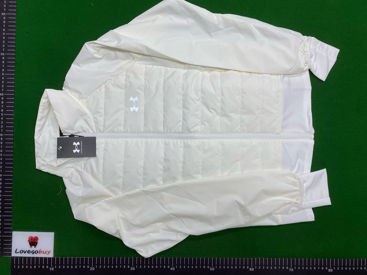Veste Under Armour Hybrid blanche — QC 6