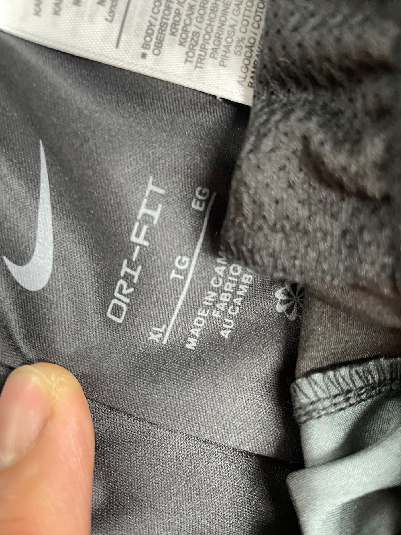 Short Nike Running Tempo — QC 6