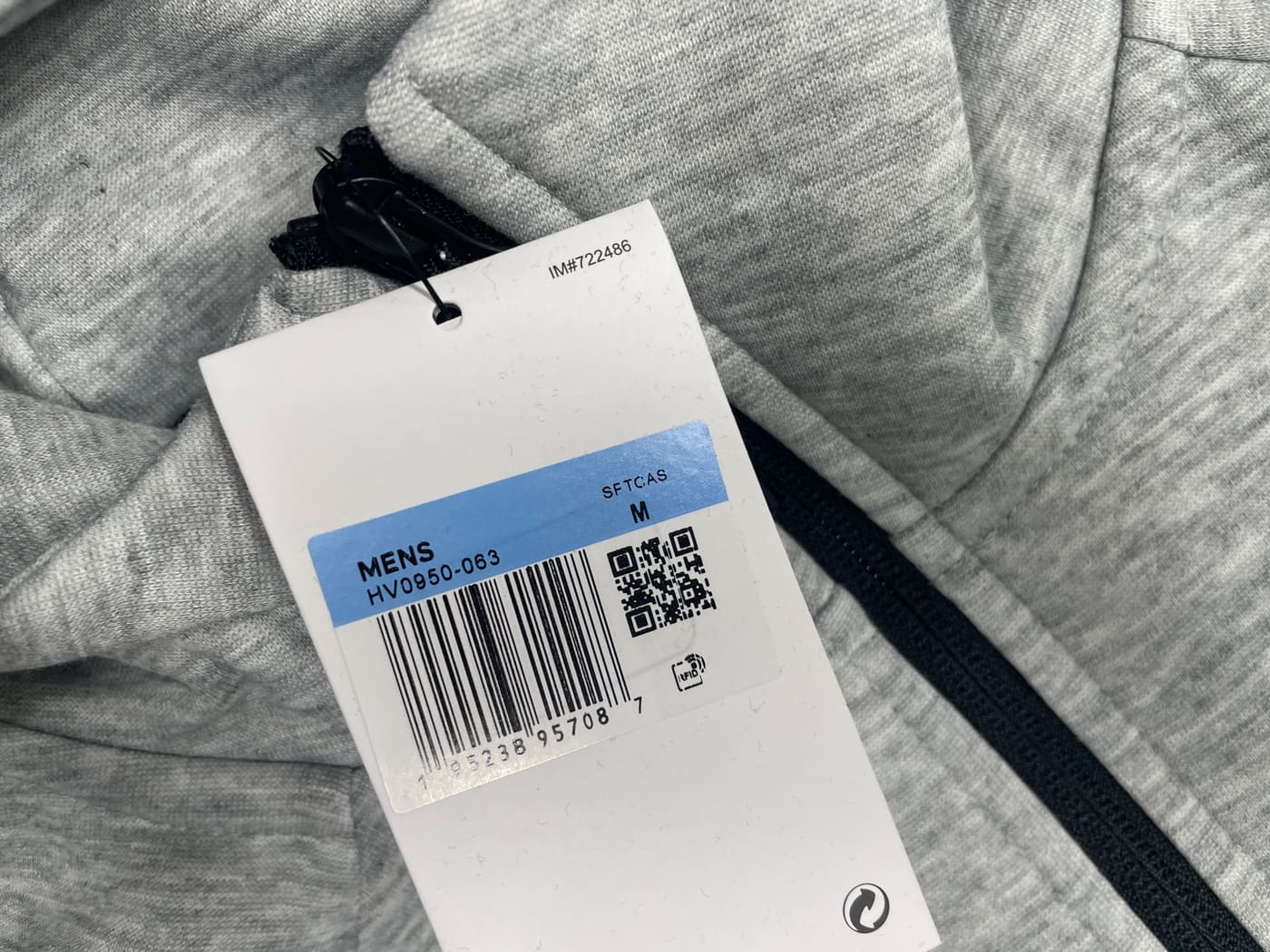 Ensemble Nike Tech Fleece gris — QC 3