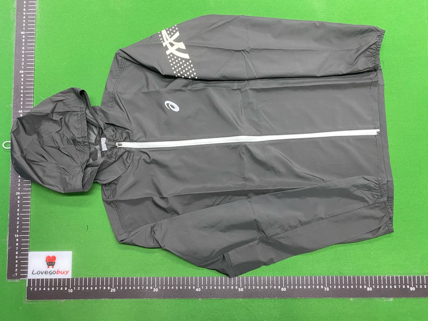 Veste Asics (bleu, noir, beige) — QC 4