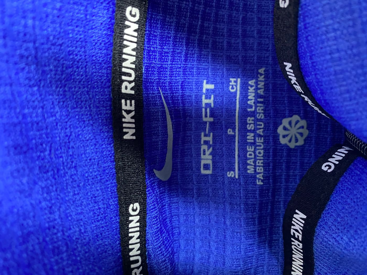 Haut Nike Tempo Machine bleu — QC 5