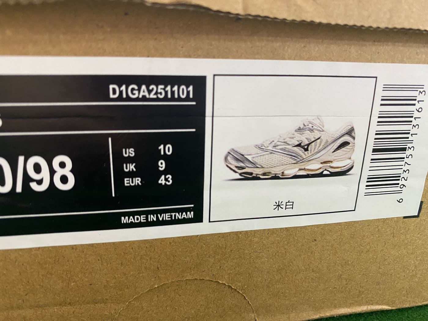 Paire Mizuno Wave Prophecy LS — QC 4