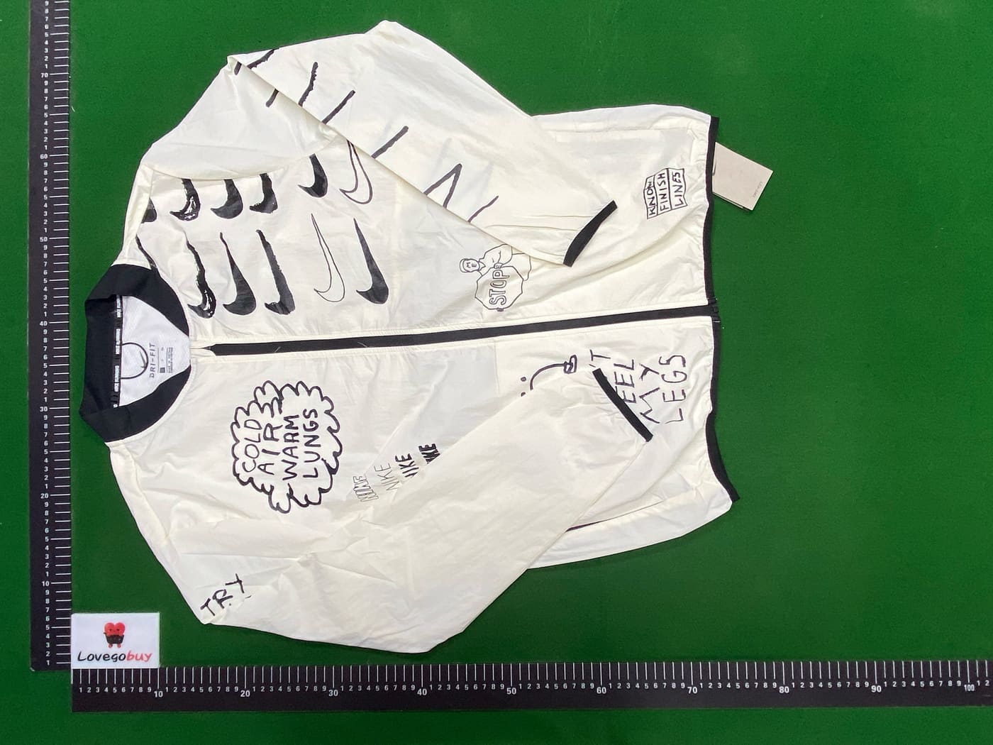Veste Nathan belle grise et blanche — QC 2