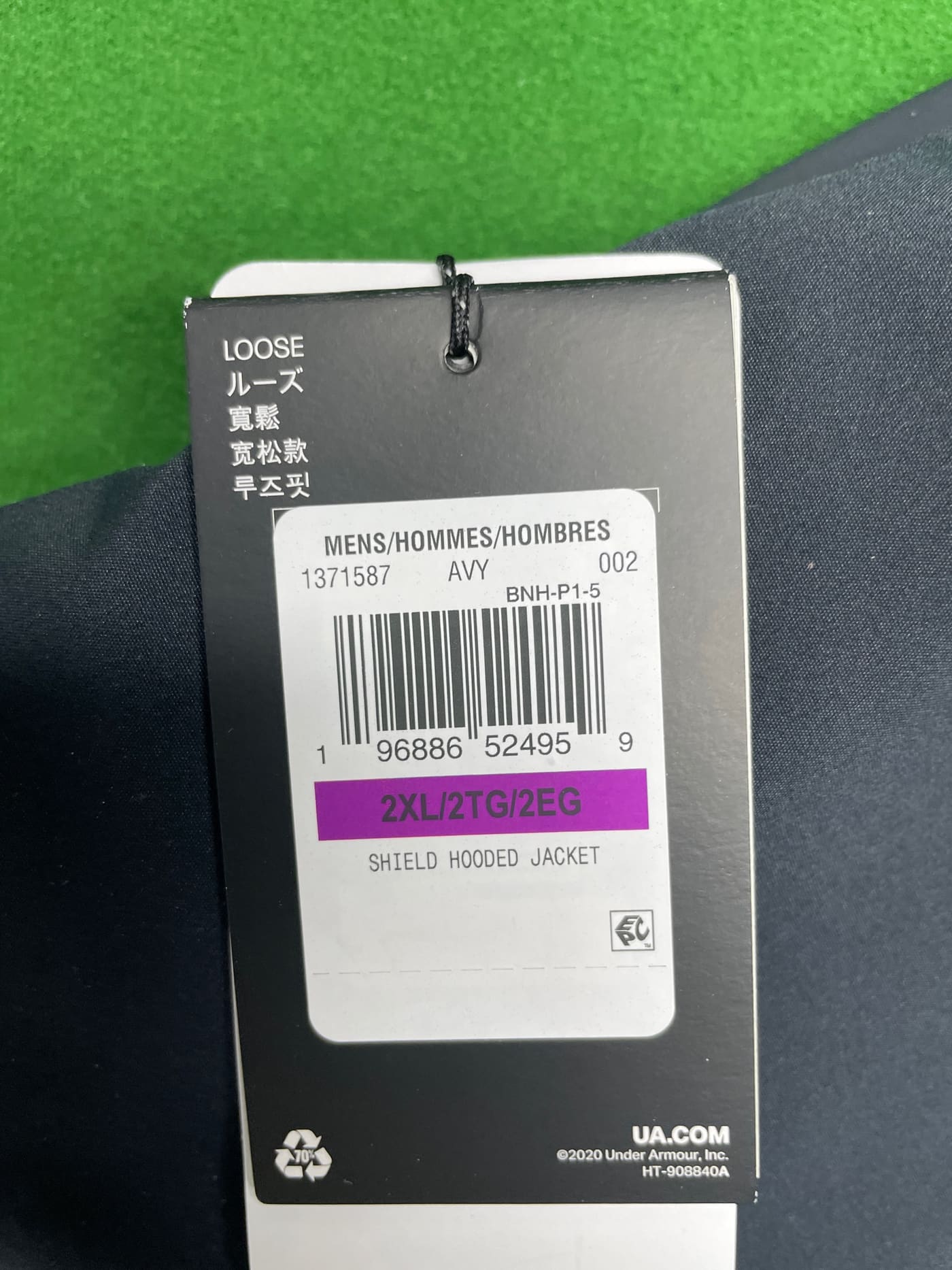 Under Armour ColdGear authentique logo noir 2