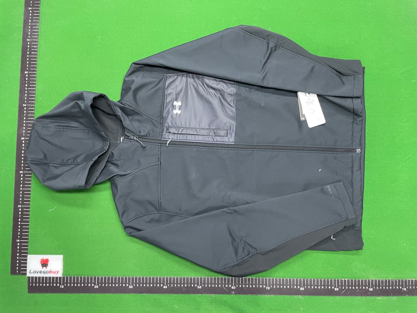 Under Armour ColdGear authentique logo noir 3