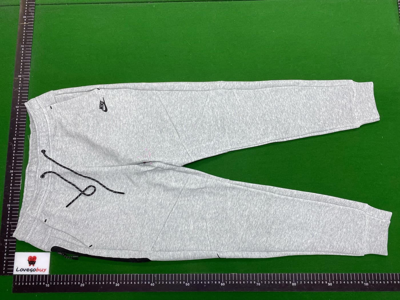 Bas Nike Tech Fleece gris — QC 3