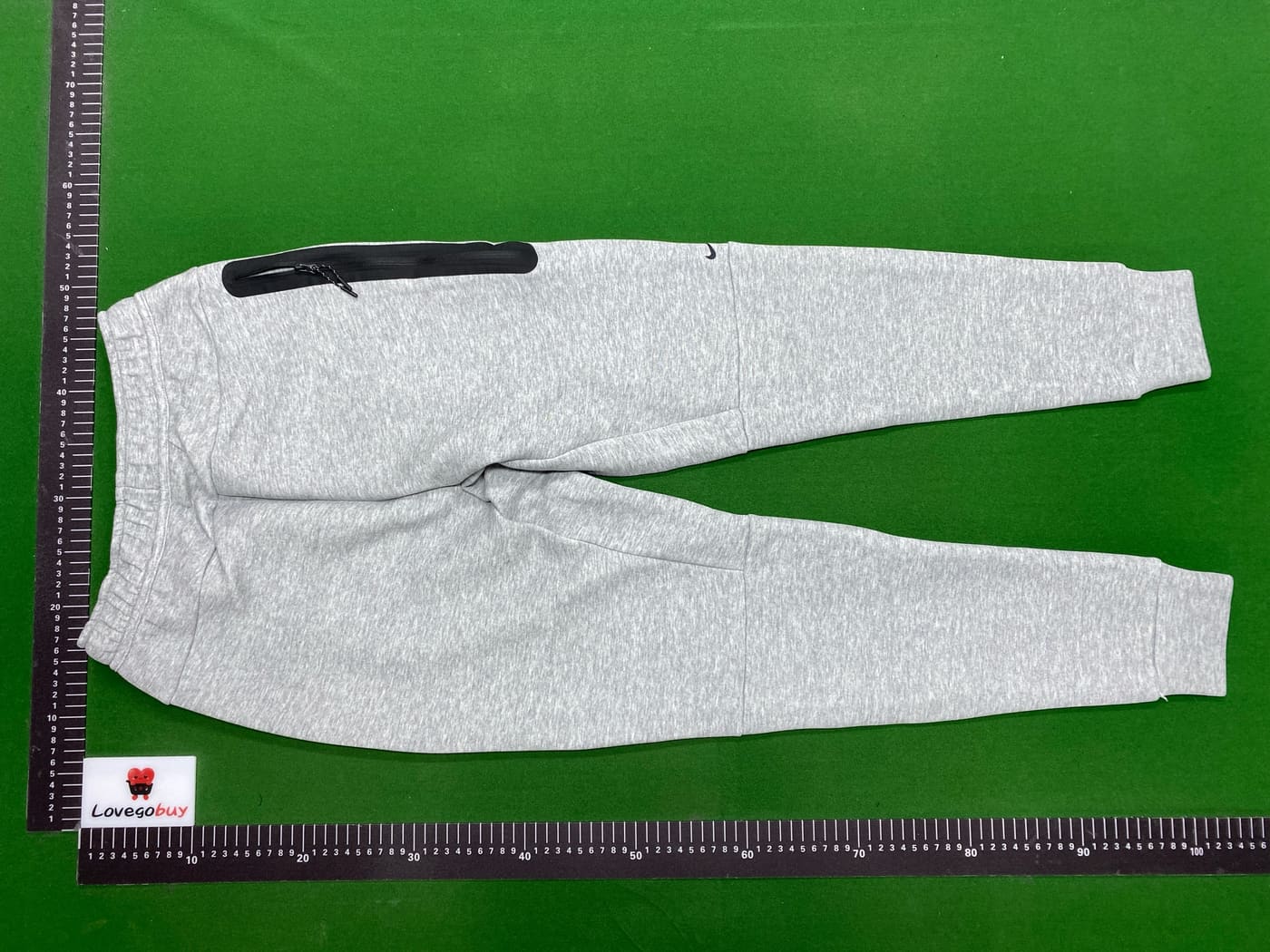 Bas Nike Tech Fleece gris — QC 6
