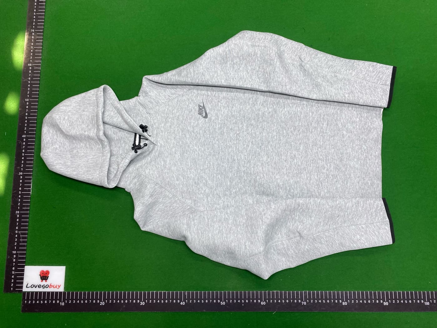 Pull Nike Tech Dubaï rare noir et gris — QC 1