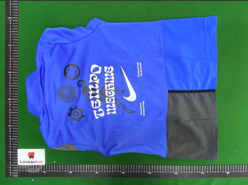 Haut Nike Tempo Machine bleu 2