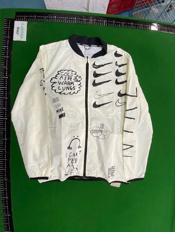 Veste Nathan belle grise et blanche 2
